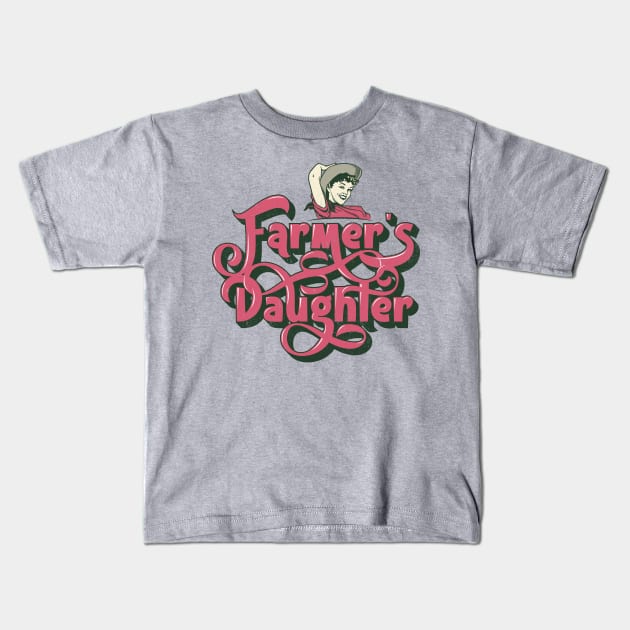 Farmer's Daughter Kids T-Shirt by Sideways Tees